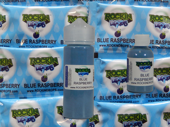 RockinDrops Concentrated Floss Sugar Flavoring - Blue Raspberry